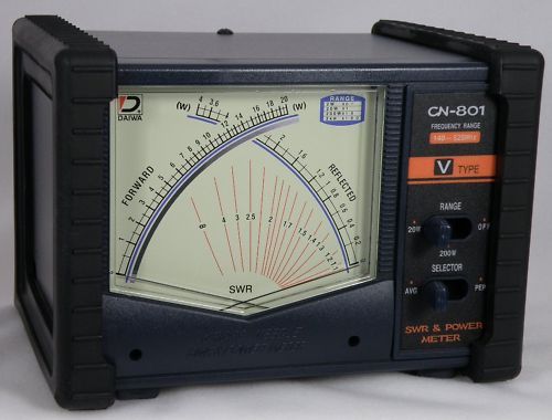 daiwa cn 801vn 144 525 mhz rf wattmeter peak avg