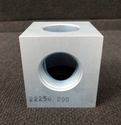   Flowmeter End Block P/N 22250 200 NSN 6680 01 246 15​35