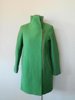 jcrew double cloth envelope coat 4 $ 325 oasis green