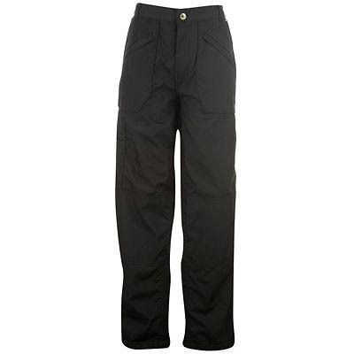 Regatta Ladies Lined Action Walking Trousers   Black   Long Leg (31)