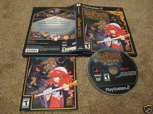 la pucelle tactics rare rpg ps2 game mastiff time left