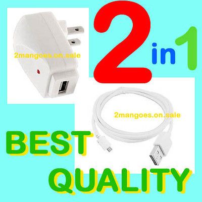 USB DATA CABLE HOME WALL AC CHARGER NOKIA N86 8MP N97 mini LUMIA 800 