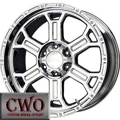 17 Chrome Raptor Wheels Rims 6x135 6 Lug Ford F150 Expedition Lincoln 