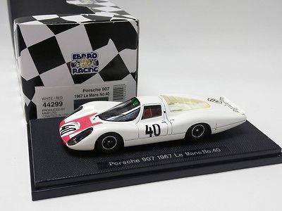 porsche 907 1967 le mans no 40 ebbro model 1