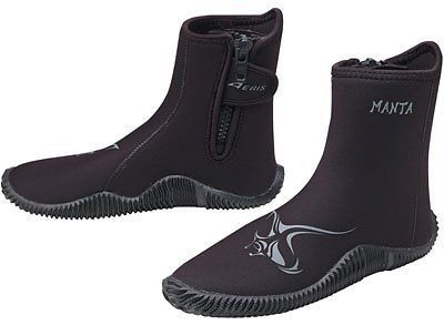 aeris manta 5mm neoprene scuba diving boot ml 9 10