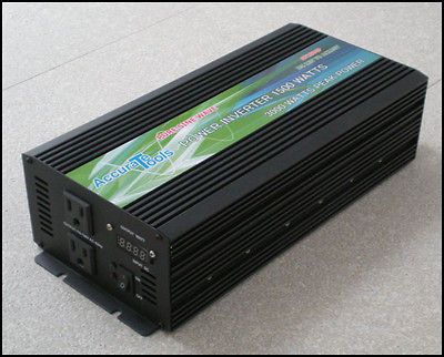 pure sine wave power inverter 1500 3000 watt dc to