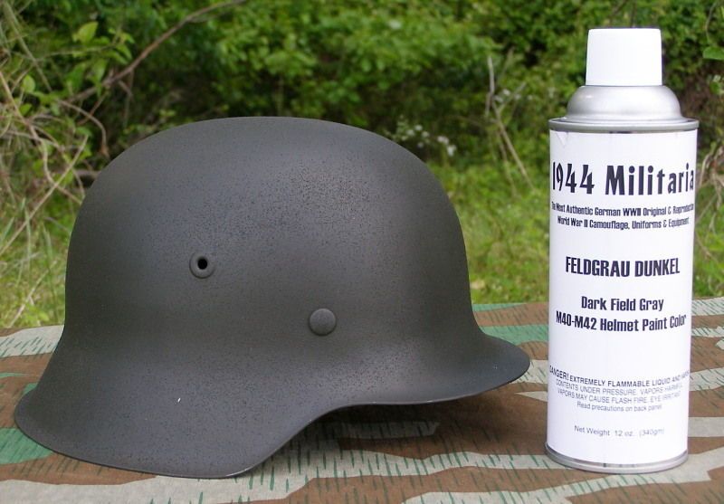 german feldgrau dunkel spray paint for m40 m42 helmets time