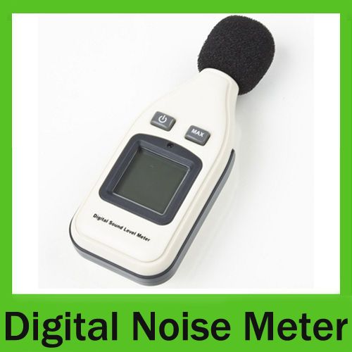 Mini Digital LCD Audio Sound Noise Level Meter Decibel Monitor 