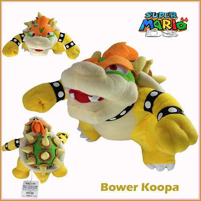 Super Mario Bros Plush Bowser Koopa Nintendo Soft Toy Stuffed Animal 