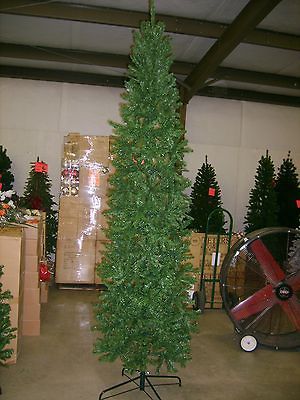 CLEARANCE 6.5 FOOT SLIM PENCIL PINE CHRISTMAS TREE 6 1/2 FT