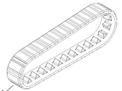 toro dingo track part 98 9800  left