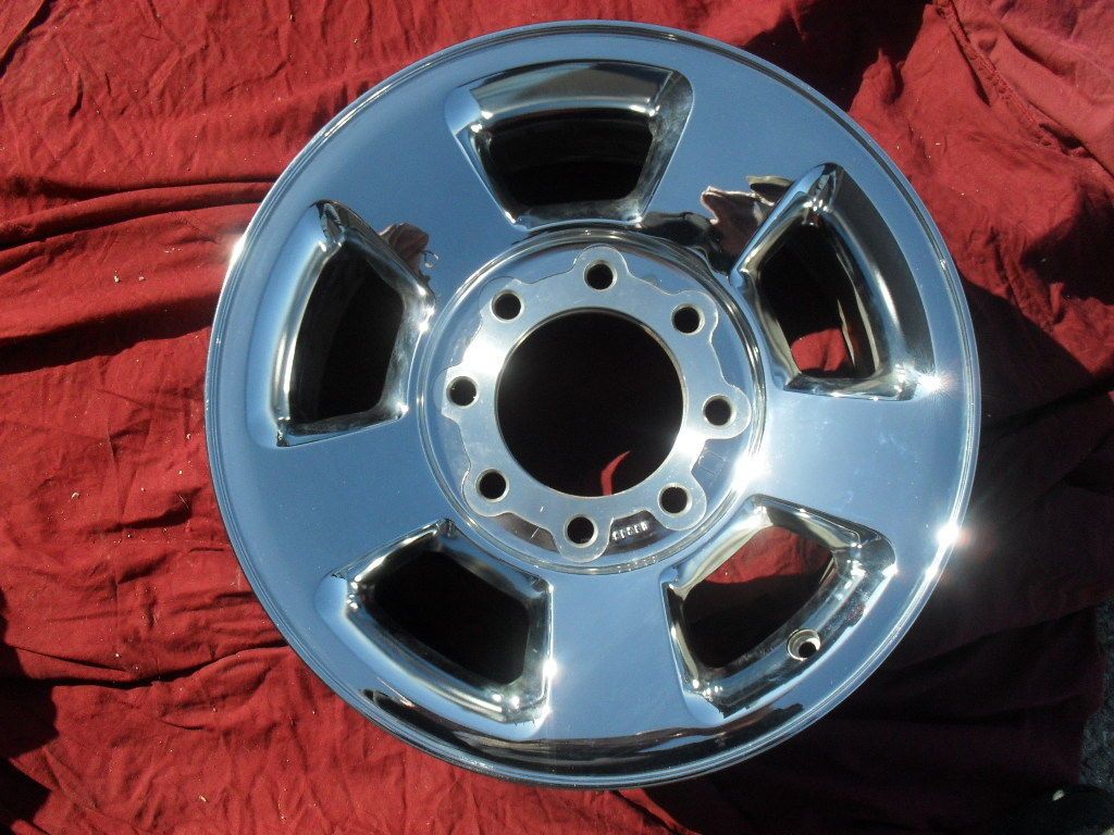 dodge ram 2500 3500 chrome clad wheel rim 17 2187c