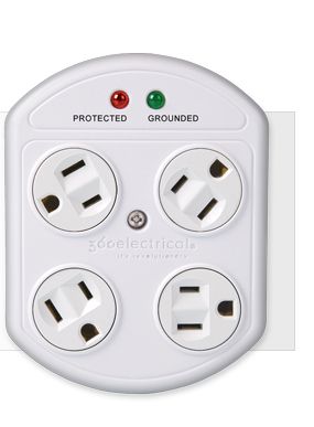 Plug in to an existing grounded outlet   no wiring necessary