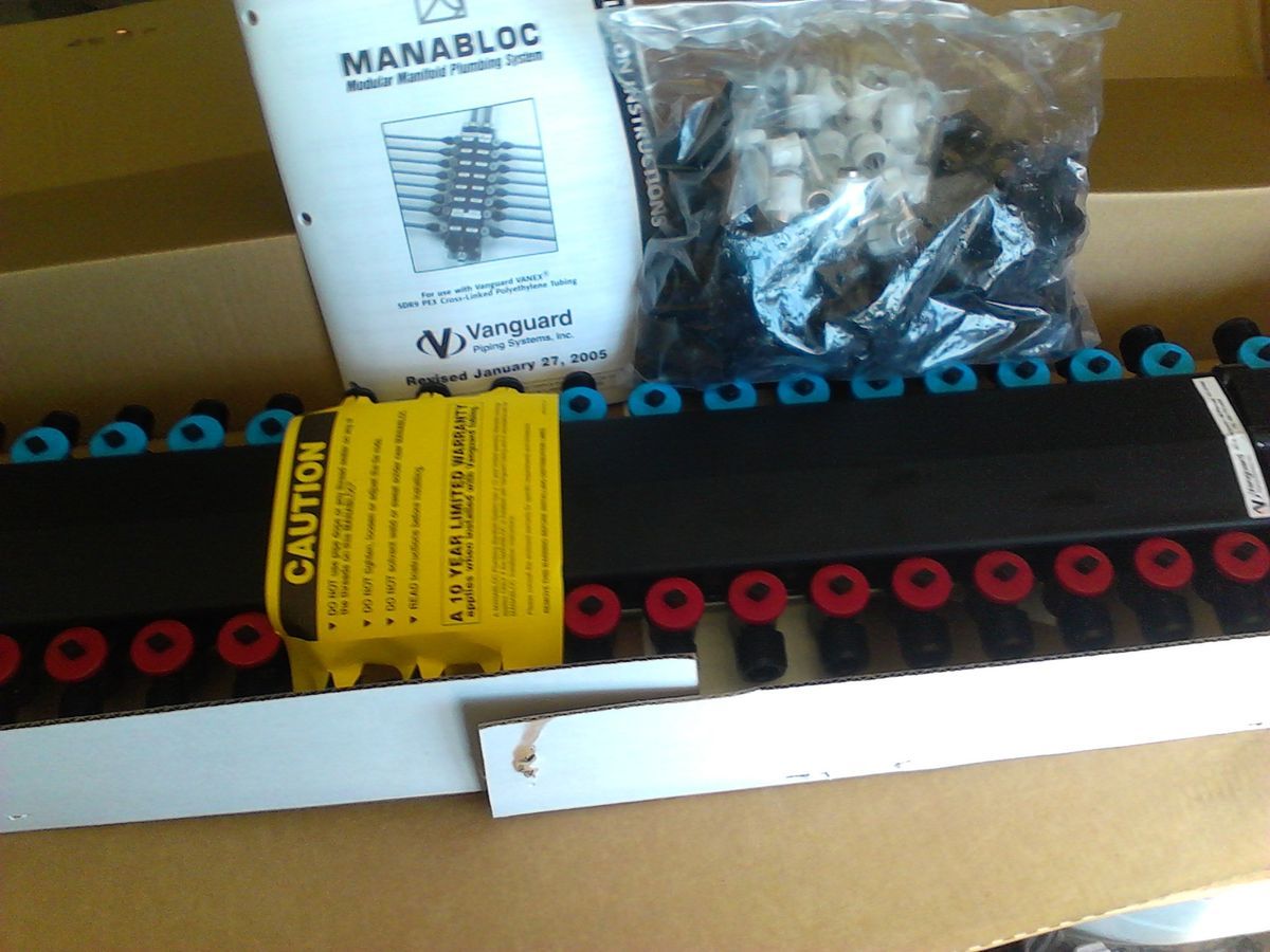 Vanguard Manabloc Minibloc 6 Port Manifold Control Unit PEX