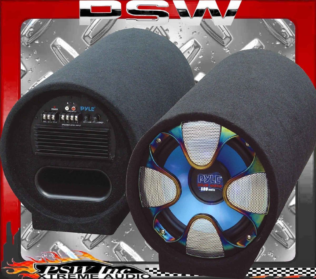 PLTAB8 Subwoofer Tube Combo Powered 8 400 Watt SVC