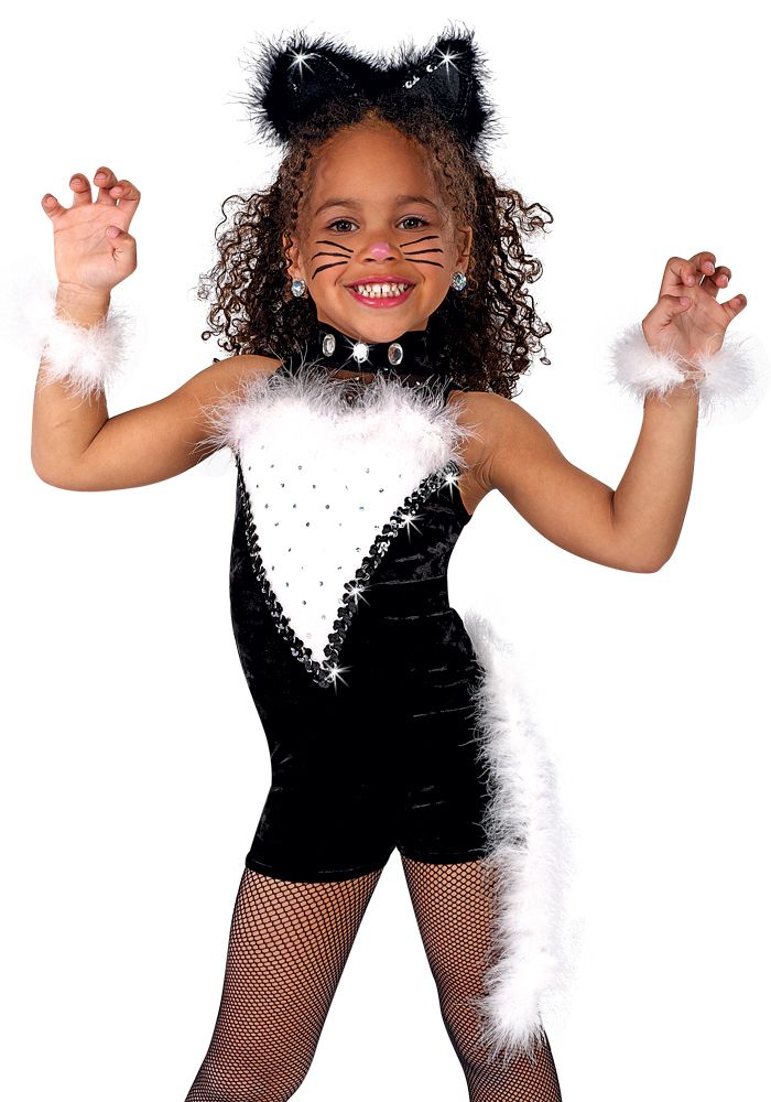 Wish Come True Dancing Kitties Cat Dance Recital Costume Lot 3 