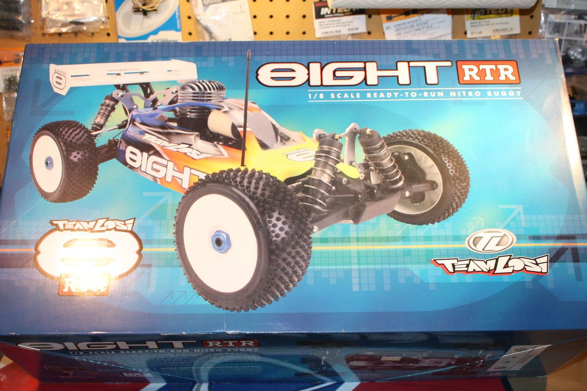 Losi 8ight RTR 1 8th Scale Nitro Buggy