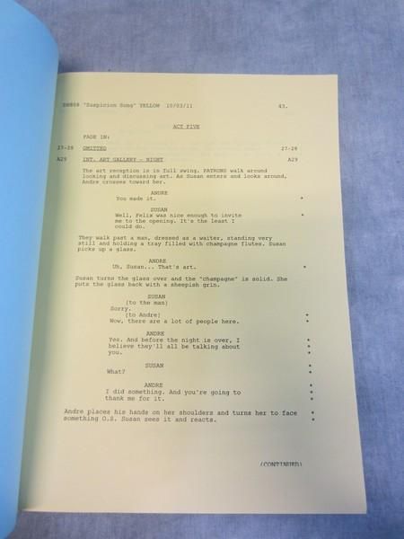 Desperate Housewives Season Eight Episode 8 Suspicion Song Script 