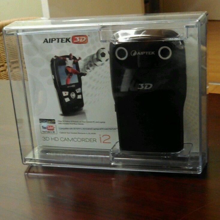 Aiptek 3D HD High Definition 3D Camcorder Brand New