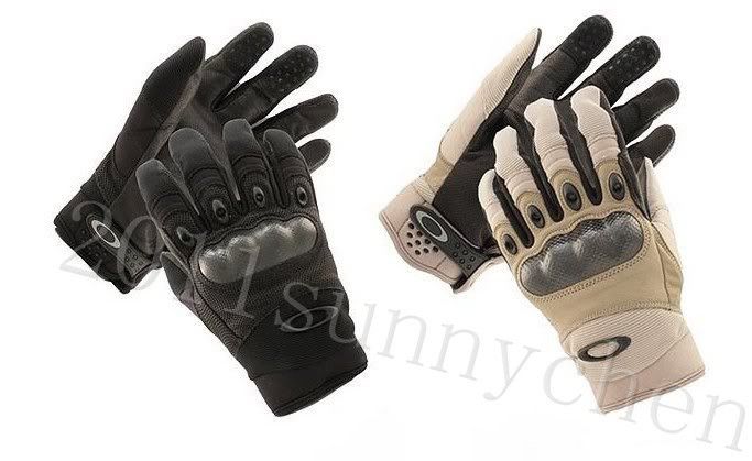 Airsoft Tactical Knuckle Carbon Gloves Outdoor Sports Game Glove