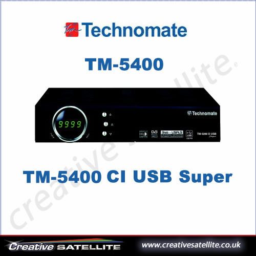 Technomate TM5400 +Al Jazeera 12 Months Card Channels 1 10 Sports 