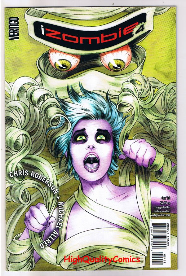 ZOMBIE #4, NM, Mike Allred, Horror, Ghost, Vertigo, 2010, more in 