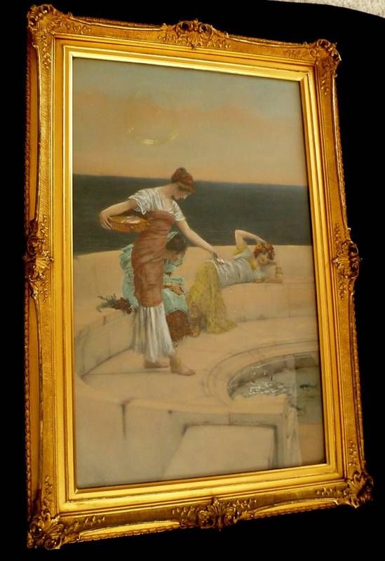 Sir Lawrence Alma Tadema Silver Favourites Print 1903