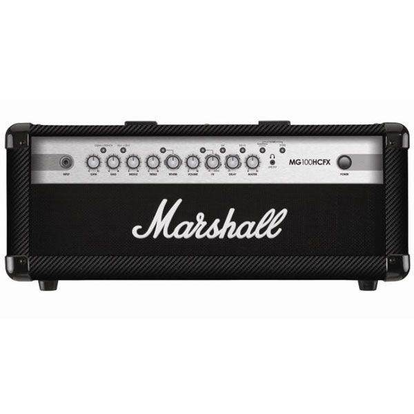 Marshall MG100HCFX 100W 4 Channel Carbon Fiber Tolex Amp Head