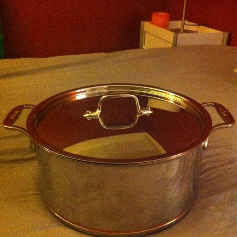 All Clad Copper Core Stockpot 8 Qt