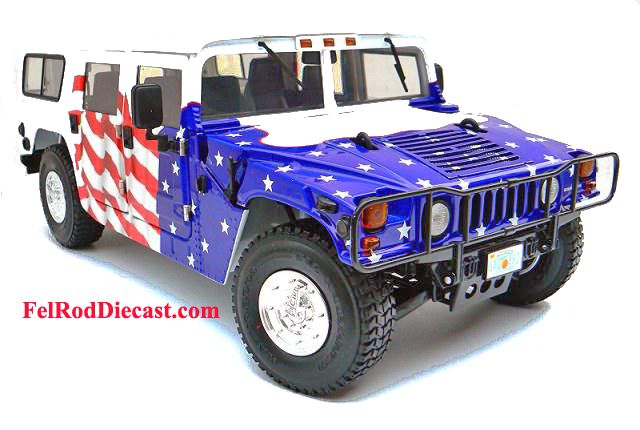 18 Exoto Hummer Humvee1995 AM General Hummer Gore Lieberman Bad Box 