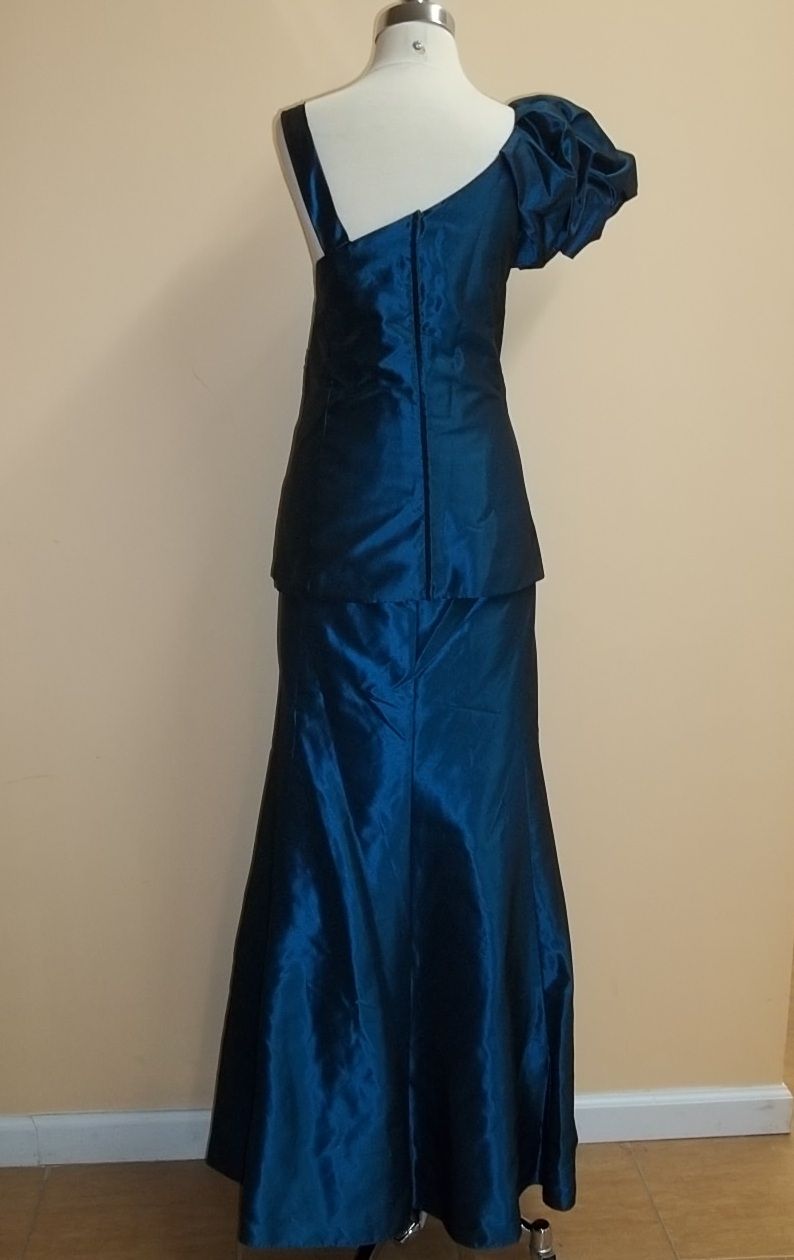 Alfred Angelo Special Occasion Mother Dress 7216 70724 Size 18W Blue 