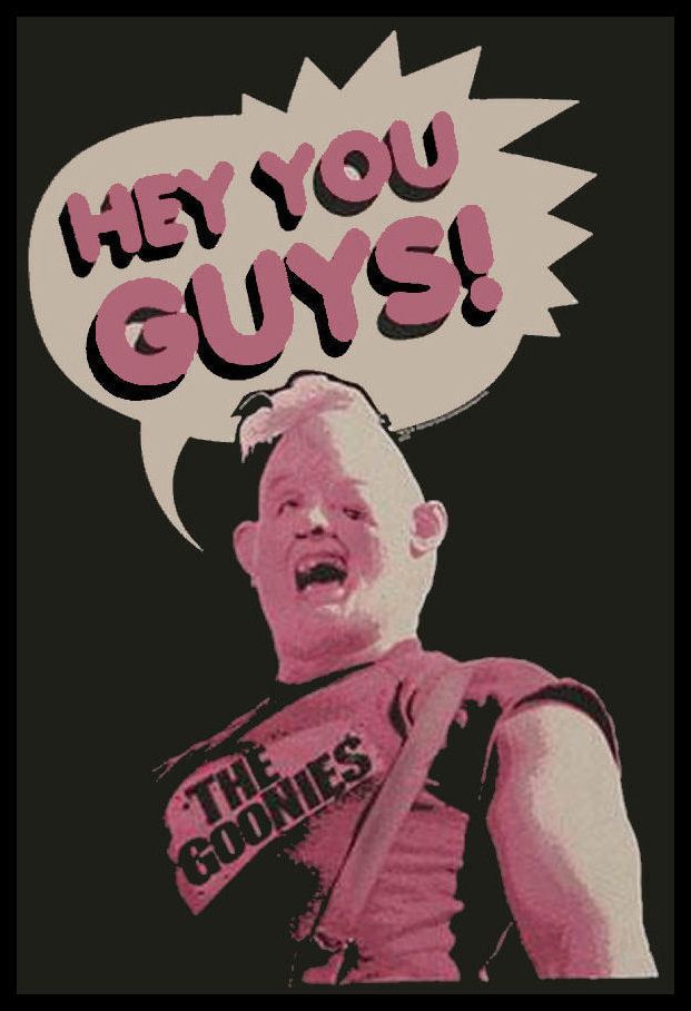 80s Goonies Truffle Shuffle Hey You Guys Sloth Tshirt T Shirt 3 On Popscreen