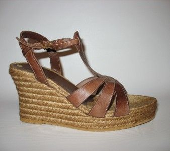 Andre Assous Womens Espadrille Wedge Sandal Shoe 11