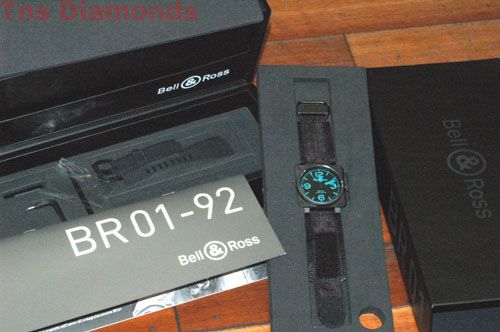 Bell Ross BR01 92 Blue Watch Limited Edition Stainles