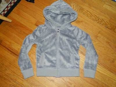 gap girls arctic star fuzzy hoodie sz 12 xl