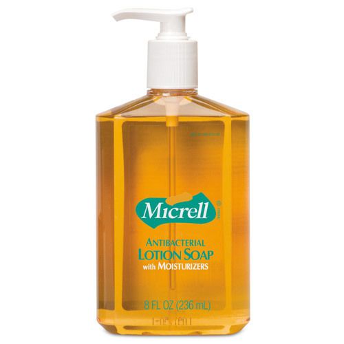 Gojo Micrell 9752 12 Antibacterial Lotion Hand Soap 8 Ounces
