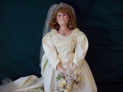 Princess Sarah Bride Doll Created for The Danbury Mint