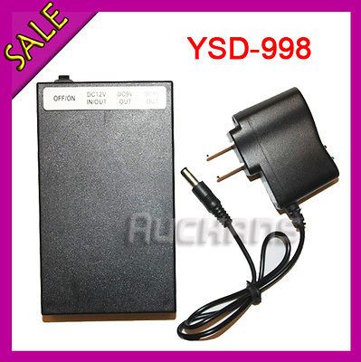   New Dual OutPuts 5V/9V/12V USB Super Capacity Recharge Li ion Battery