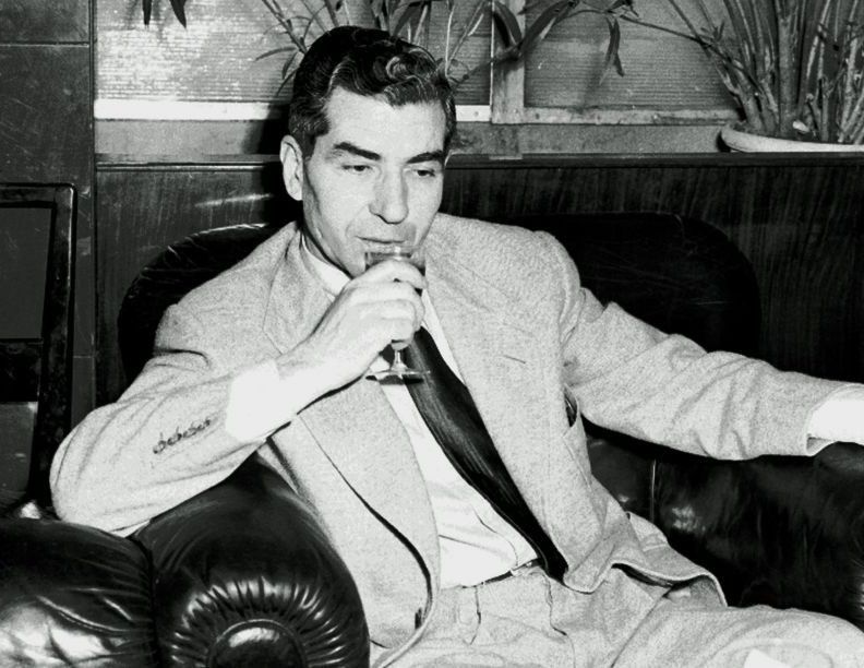 LUCKY LUCIANO GANGSTER ITALIAN MOBSTER ORGANIZED CRIME SYNDICATE MAFIA 