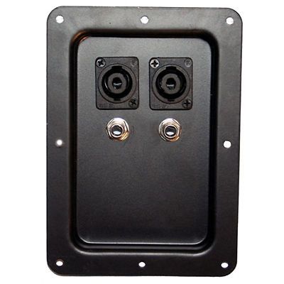 replacment jack plates dual speakon 1 4 pa speaker