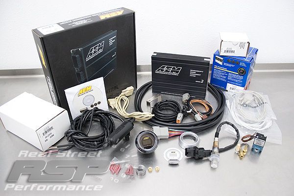 AEM Turbo Tuner Package Series 2 EMS Wideband Serial Gauge SR20DET 