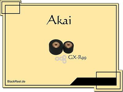 Akai GX R99 GXR99 Pinch roller Rubber roller Cassette Recorder Tape 