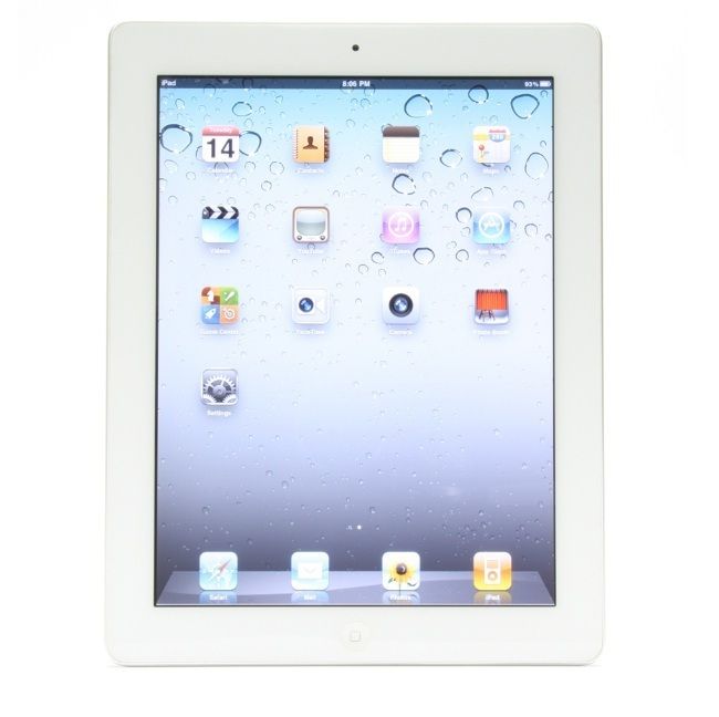 Apple iPad 2 16GB WiFi White MC979LL A Very Good Condition