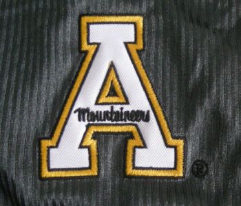 New Appalachian State ASU Mountaineers Lined Basketball Dazzle Sewn 