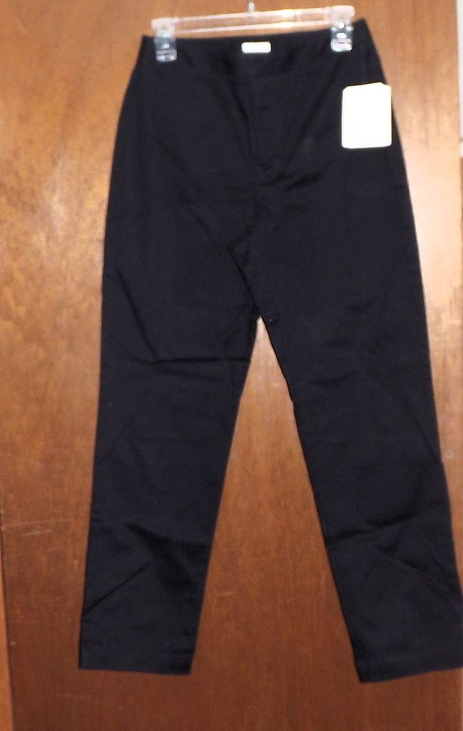 Liz Claiborne Audra Black Slacks Size 4P