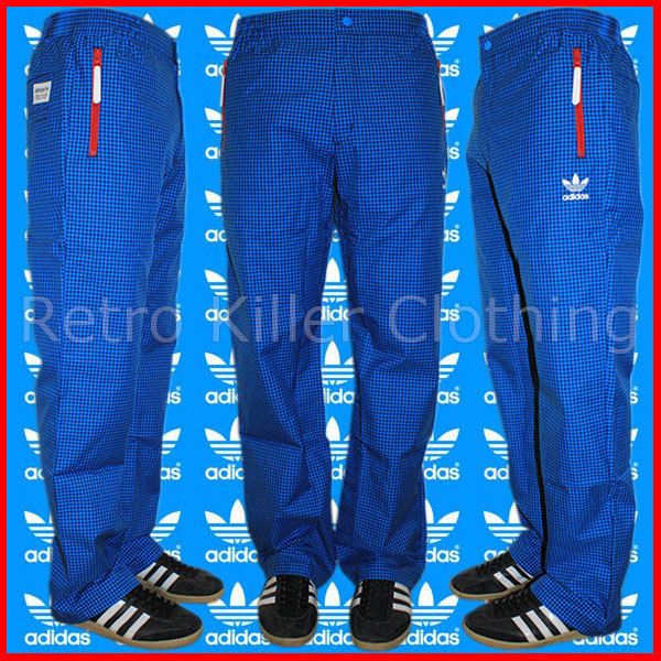 Adidas Originals OT Tech Check Tokyo Kazuki KZK Blue Tracksuit Pants 