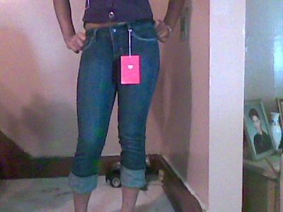 womens capri jeans by amanda bynes new with tags size