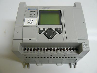 ALLEN BRADLEY 1763 L16BWA SER A REV B PLC MICROLOGIX 1100 16I/O DC IN 