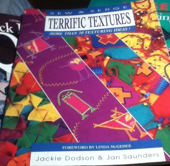 Sew and Serge Terrific Textures by Jan Saunders and Jackie Dodson 1996 