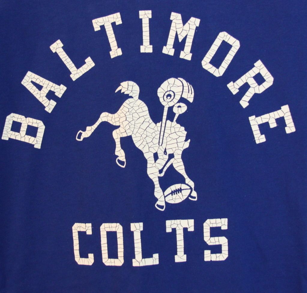 Baltimore Colts Baltimore Ravens T Shirt Johnny Unitas Dec 28 1958 